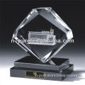 Optical 3D Laser Etched Crystal Cube for Business